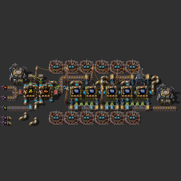 Beaconed Blue Circuits Blueprint Image