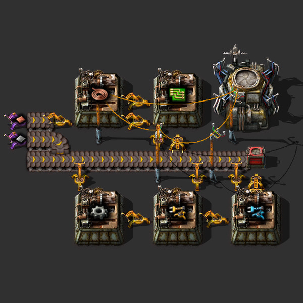 Fast Inserters Blueprint Image