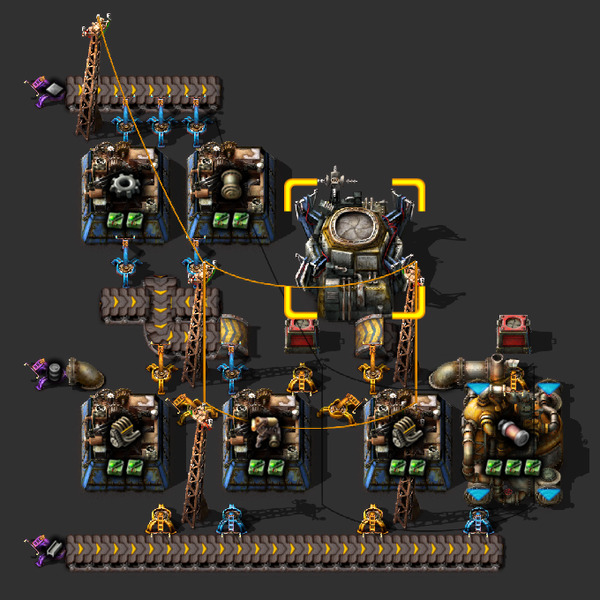 Flamethrower Turrets and Ammo Blueprint Image