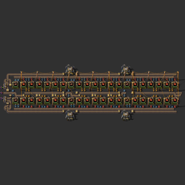 Red Circuits Blueprint Image