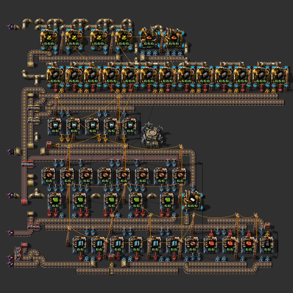 Solar, Accumulators, and Substations Blueprint Image