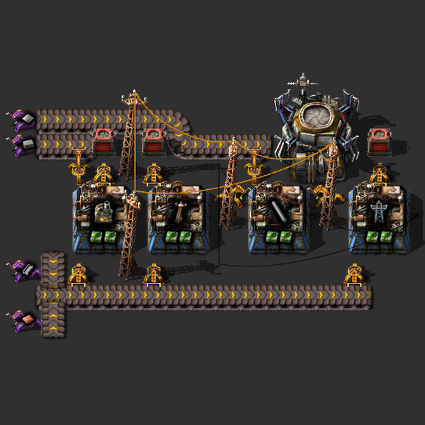 Steel Poles and Furnaces Blueprint Image