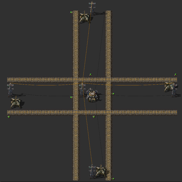 Train Crossing Blueprint Image