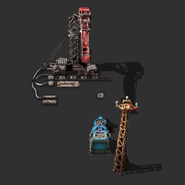 Train Refueling Blueprint Image