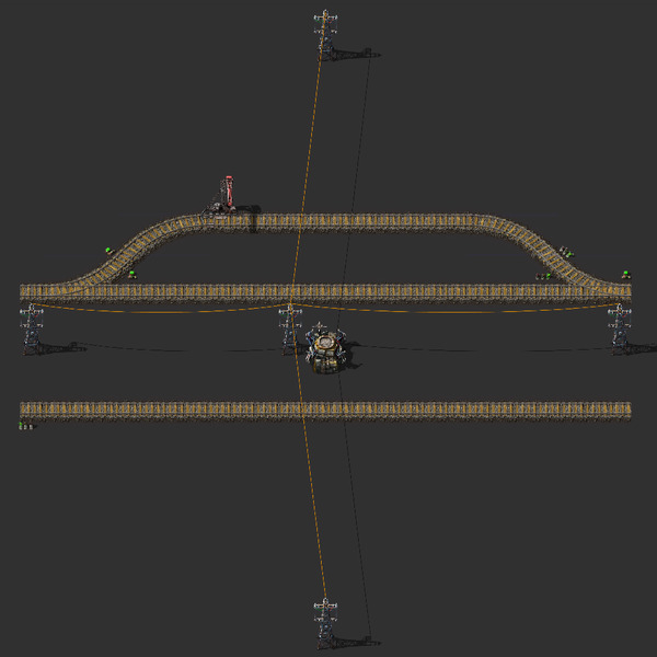 Train Stop Blueprint Image