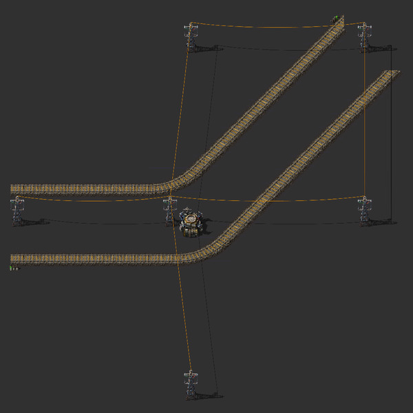 Straight-to-Diagonal Segment 1 Blueprint Image