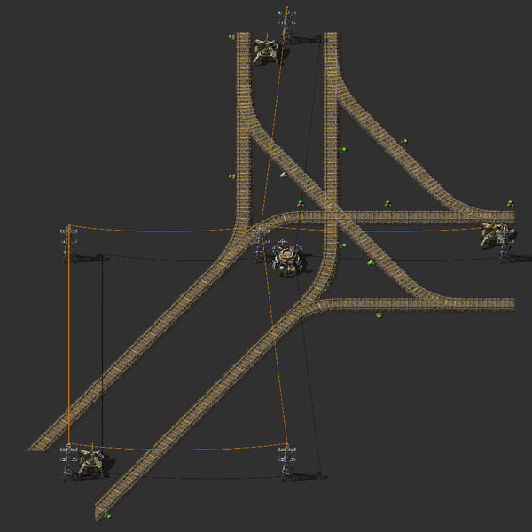 Train Y Intersection 2 Blueprint Image