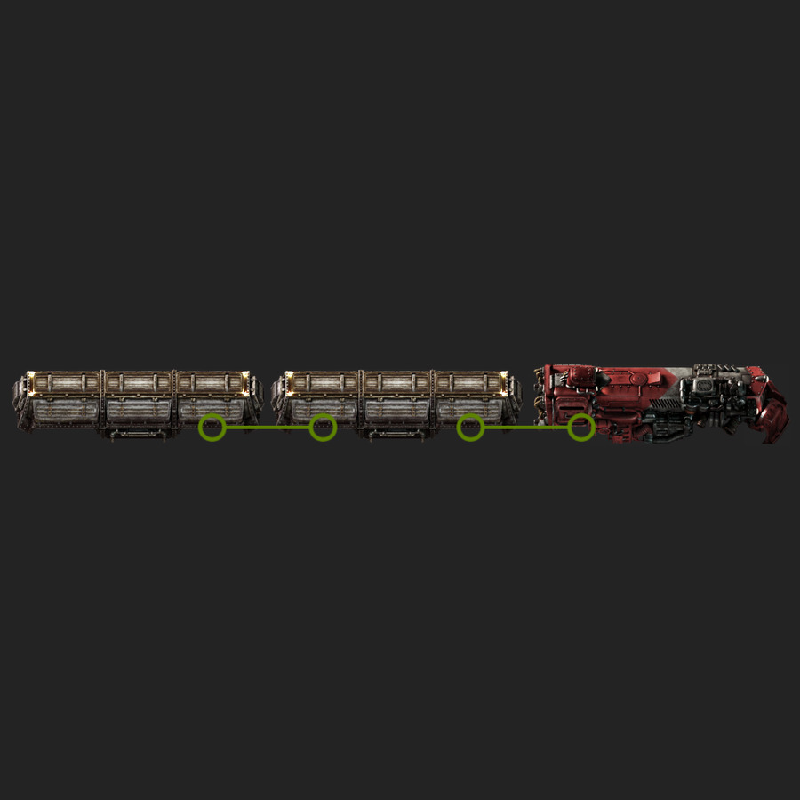 Magic Train! (Solid Cargo) Blueprint Image