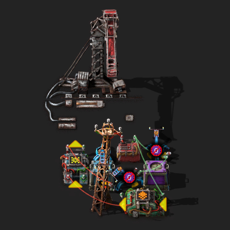 Magic Train Refuel Station Blueprint Image