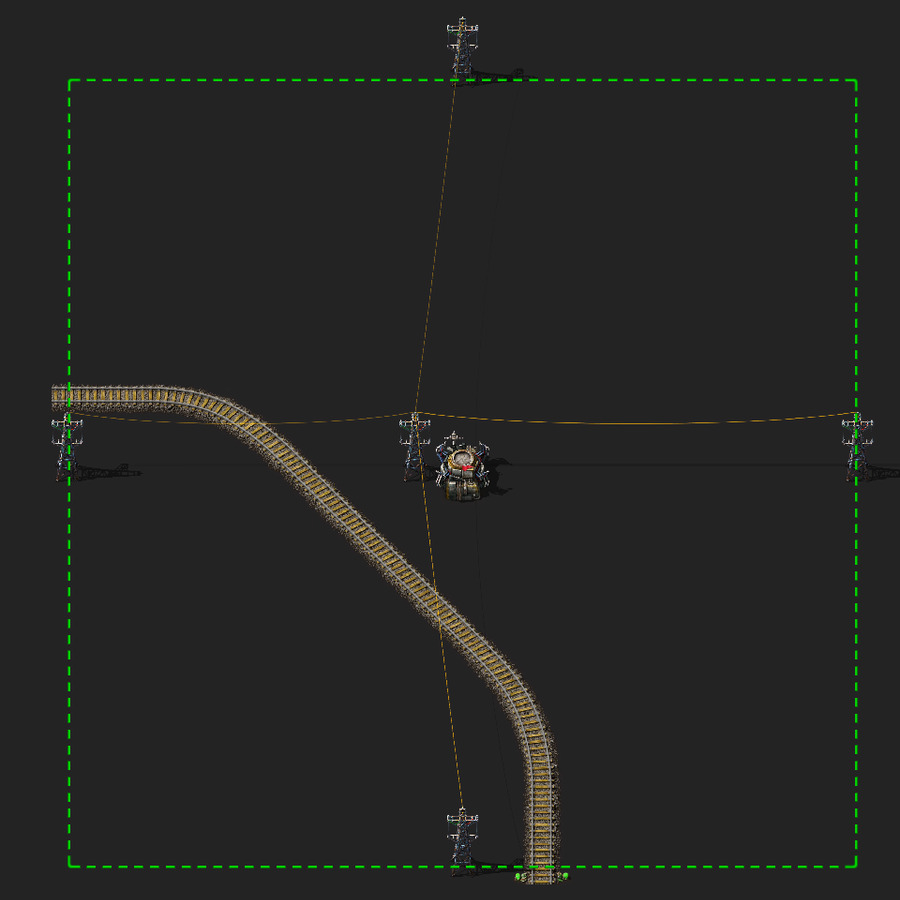 Two-way Rail Turn Blueprint Image