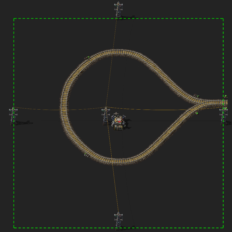 Two-way Rail Turnaround Blueprint Image